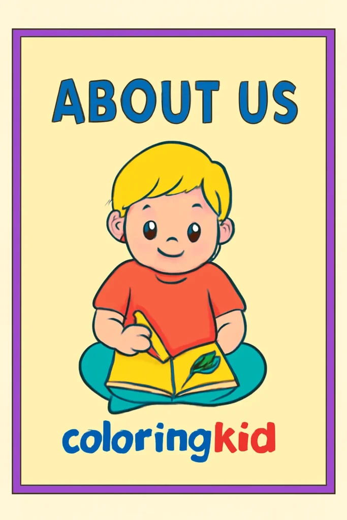 colorful coloring kid